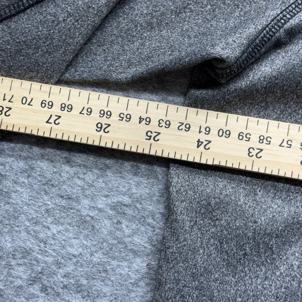 The North Face 1/4 Zip Pullover Mens XL Training Polyester Gray Heather Heather